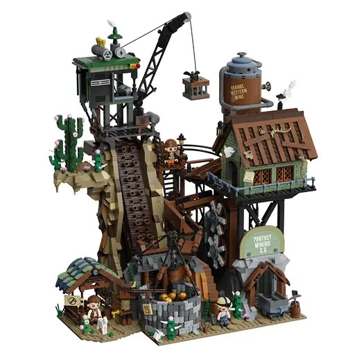 Конструктор Pantasy Шахта GBC-Western (85025) - фото 2