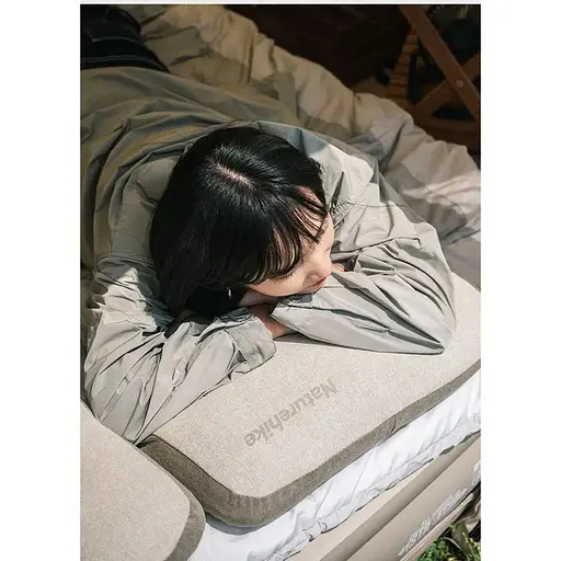 Подушка з пам'яттю Naturehike NH22ZT002 прямокутна (Сіра) - фото 7