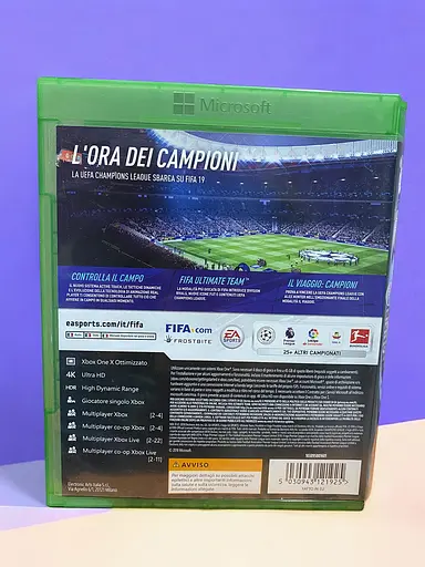 Ліцензійний диск на Xbox Series\One ліцензія FIFA 19 - фото 3