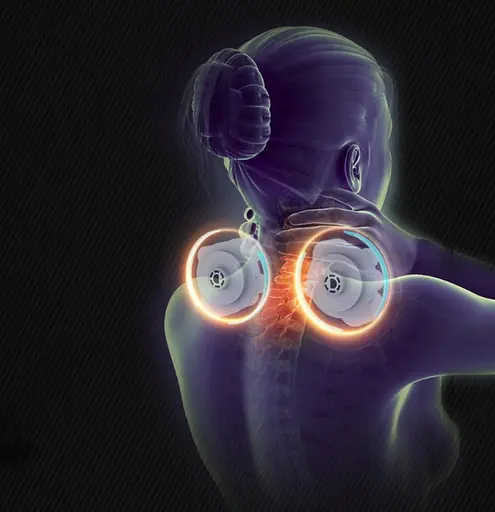 Массажная подушка Jinkairui R7 Big Массажер для шеи и спины (6 кнопок 16 пальцев) - фото 10