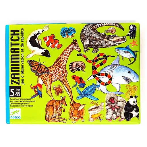 Настольная игра Djeco Занималка (Zanimatch) (DJ05153) - фото 1