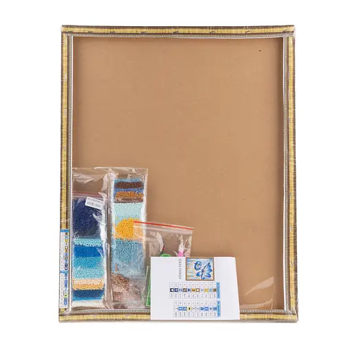 Набір з алмазною мозаїкою "Блакитний вітраж" 40*50 см, IDEA2-CK6524, ТМ "99IDEAS" - фото 7