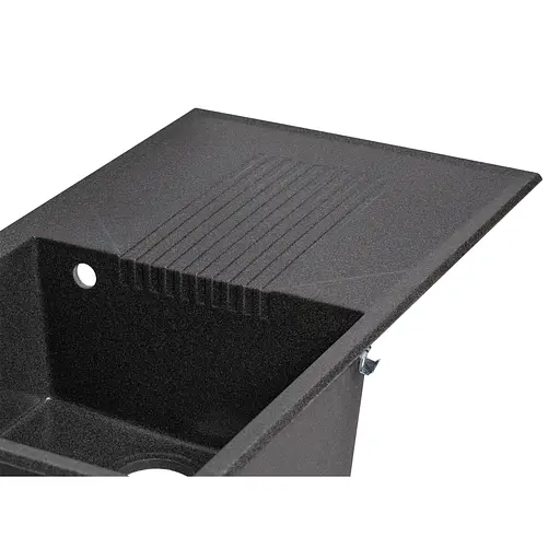 Кухонна мийка Lidz 860x500/240 GRF-13 (LIDZGRF13860500240) - фото 5
