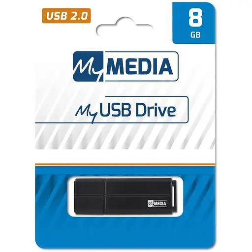 Флеш-накопичувач MyMedia USB Flash Drive 8Gb MyMedia, Black (69260) - фото 3