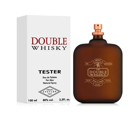 Оригинал Evaflor Double Whisky 100 мл ТЕСТЕР туалетная вода - фото 1