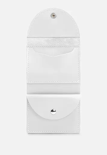 Кожаный кошелек 2.2 белый - фото 3