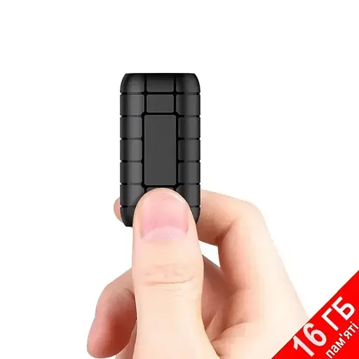 Мини цифровой аккумуляторный диктофон Sttwunake A50+ с памятью 16 Гб до 20 дней записи магнит - фото 4