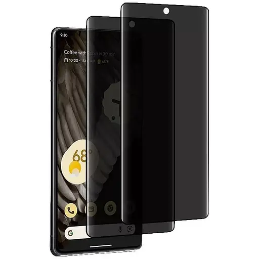Защитное стекло DK для Google Pixel 6 Pro 3D Антишпион Full Glue 020463 black 2 шт.