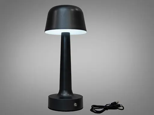 Світлодіодний настільний сенсорний світильник, 5 Вт, сірий - фото 2