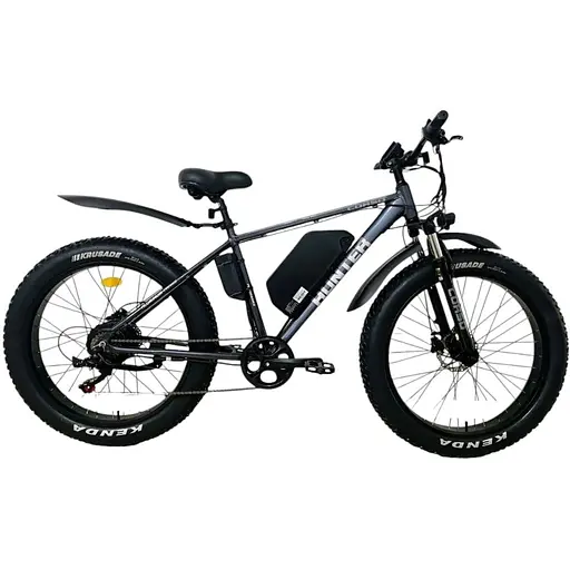 Електровелосипед Corso Hunter HR-48066, 26", для дорослих, мотор-колесо, літієвий акумулятор, амортизація