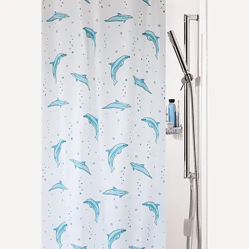 Шторки для ванної +кільця (10.05443)