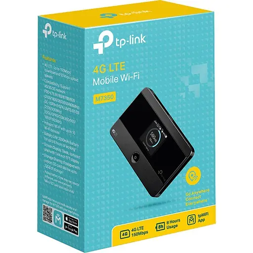 Модем + Wi-Fi роутер TP-Link 4G/3G Wi-Fi M7350 [128473] - фото 4