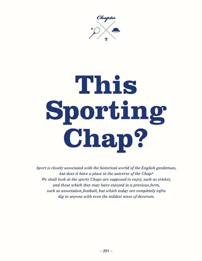 How to be Chap - фото 5