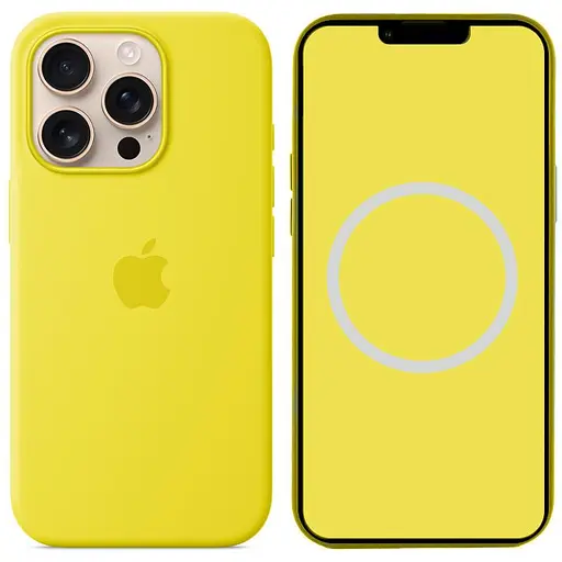 Чохол Epik Silicone case AAA with Magsafe and Animation для Apple iPhone 16 Pro 6.3 Star Fruit