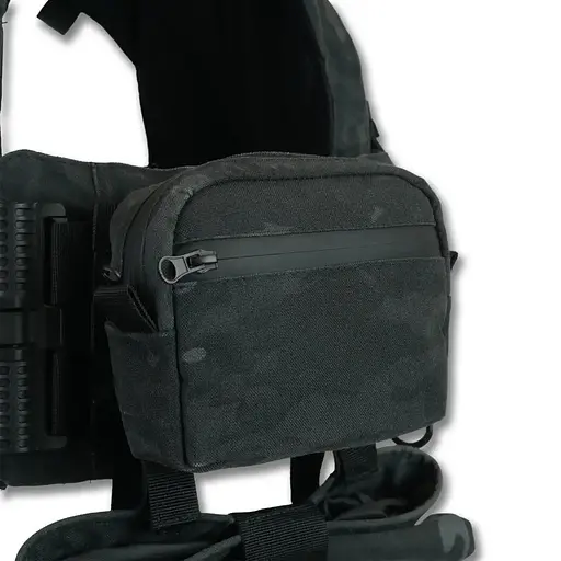 Плитоноска Kiborg GU gen.2 + 6 подсумков Black Multicam (1000-k77002) - фото 10