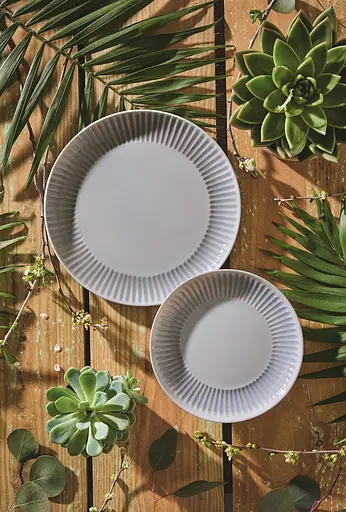 Тарелка Luminarc COTTAGE GRANIT обеденная 25 см серая стеклокерамика (V2520) - фото 4