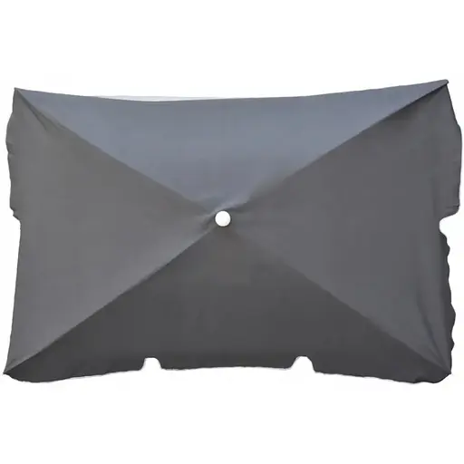 Зонт садовый Jumi Garden 200х130см серый - фото 8