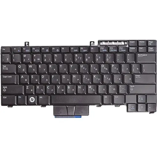 Клавіатура для ноутбука DELL Latitude E6400, E550 чорний