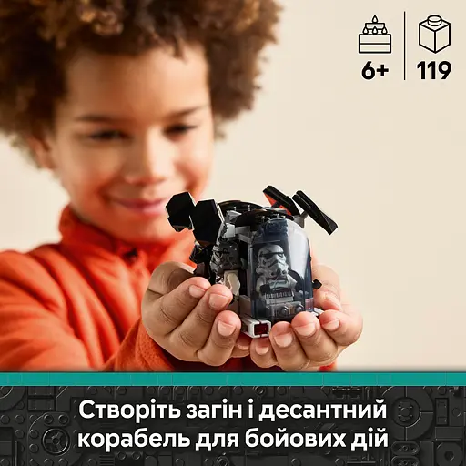 Конструктор LEGO Star Wars Боевой набор «Боец смерти и Ночной пехотинец» 119 деталей (75412) - фото 16