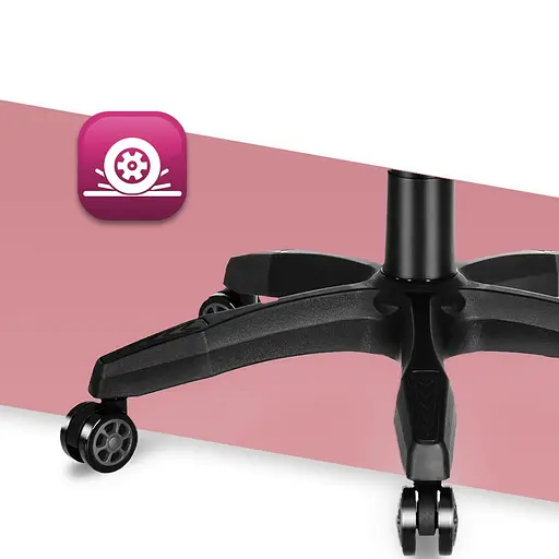 Компьютерное кресло Hell's Rainbow Black тканина - фото 2