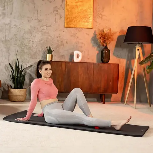 Коврик для йоги Hop-Sport HS-NB016GM NBR 1,5см черный - фото 5