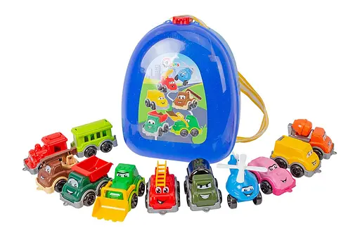 Набор "Транспорт мини" 9253 Технок, в рюкзаке (4823037609253) - фото 2