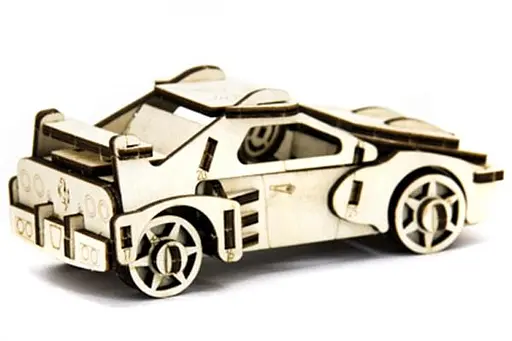 Дерев'яний конструктор Фераррі 53 деталі - фото 7