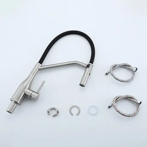 Смеситель для кухни Gappo с гибким изливом G4098-15 - фото 5