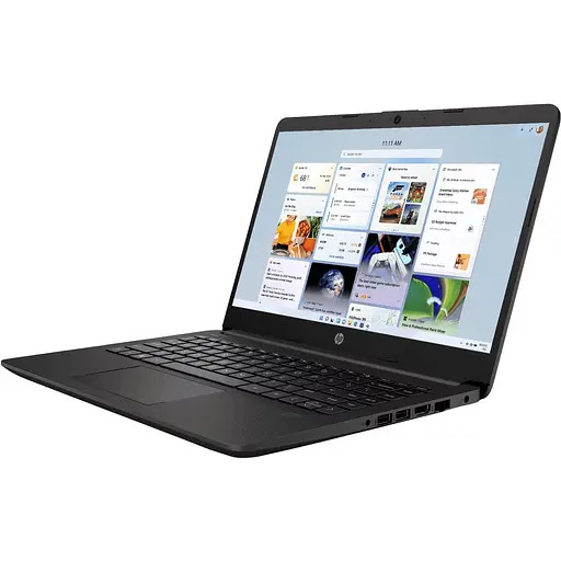 Ноутбук HP 14 240R-G9 FHD IPS/Intel 5-120U/16GB/512SSD/UMA/W11H/Black (C38LXAT) - фото 2