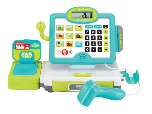 Игрушечная касса FreeON с аксусуарами - фото 2