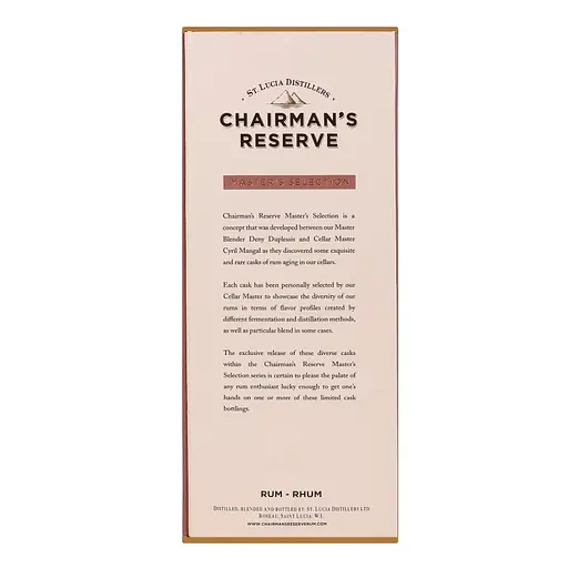 Ром Chairman's Reserve Master's Selection 13 років 65.1% 0.7 л - фото 2