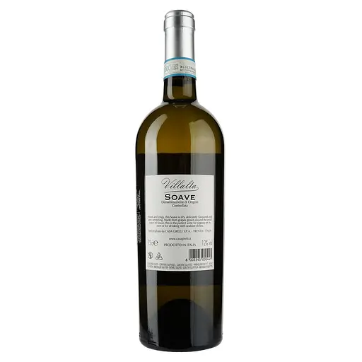 Вино Villalta Soave D.O.C Casa Girelli, белое, сухое, 12,5%, 0,75 л - фото 2