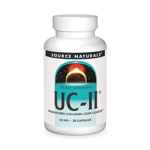 Коллаген неденатурированный тип II 40 мг UC-II Source Naturals 30 капсул