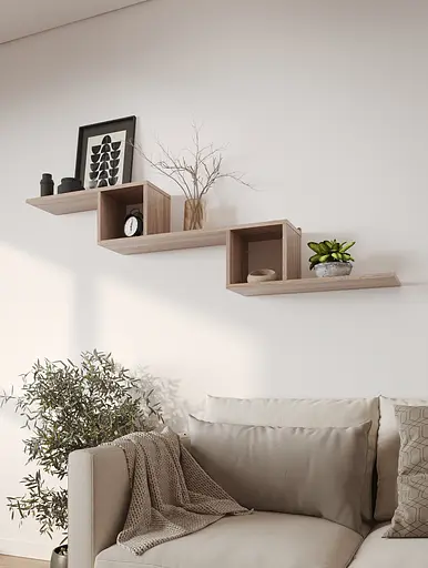 Полка-конструктор MebelStar 153,2x20x44,8 см Дуб сонома (MBS-1800)