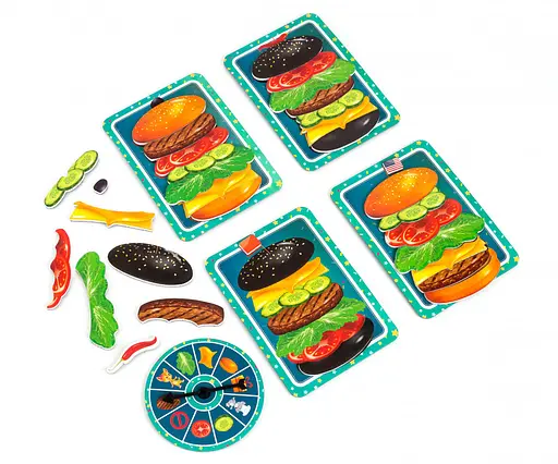 Дитяча магнітна гра "Бургер" VT2310-06 укр. мовою - фото 4