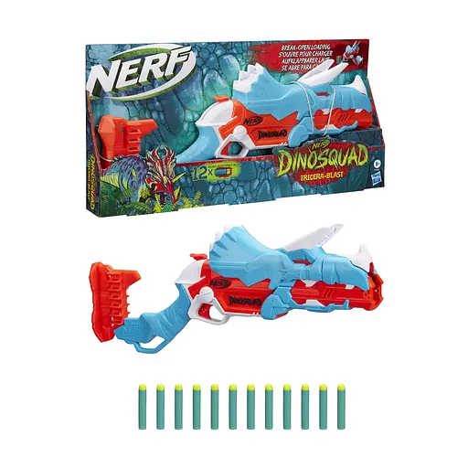 Уценка. Бластер Hasbro Nerf Dino Тricera-Blast (F0803) - фото 2
