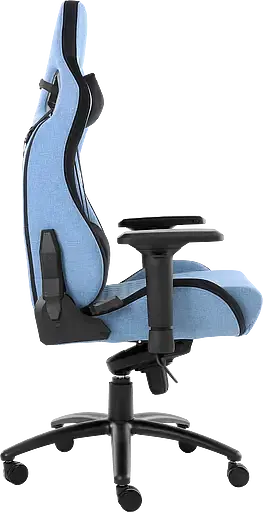 Геймерское кресло GT Racer светло-синее (X-0712 Shadow Light Blue) - фото 4