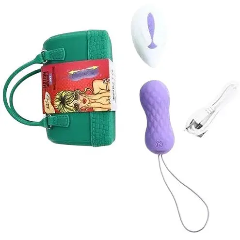 Виброяйцо Inny Motion Love Balls Jivy 8.3 см фиолетовый