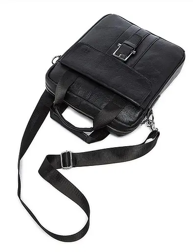 Чоловіча шкіряна сумка Vintage 27х29х5 см sum0012388 - фото 2