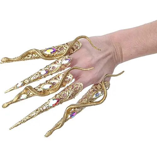 Когти в камнях со змейками, в наборе 5 шт - фото 2