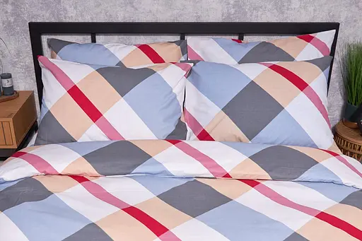 Комплект постільної білизни Moon&Star Бязь Gold Люкс Sunkissed сімейний 143х210х2 наволочки 2х40х60 - фото 3