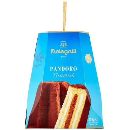 Кекс Mellegatti Pandoro Tiramisu з кремом тірамісу 750 г