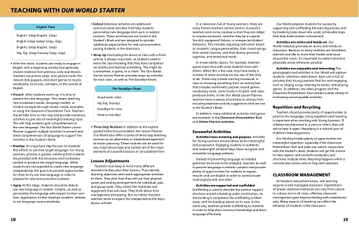 Our World (2nd Edition) Starter Lesson Planner with Student's Book+Audio CD and DVD - фото 4