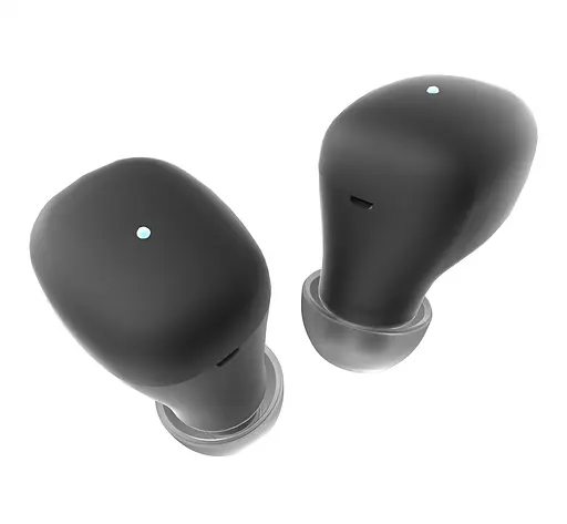 Беспроводные наушники Ergo BS-530 Twins Nano 2, BT5.3, 25mAh, 190mAh, 3h, Black UA UCRF - фото 4