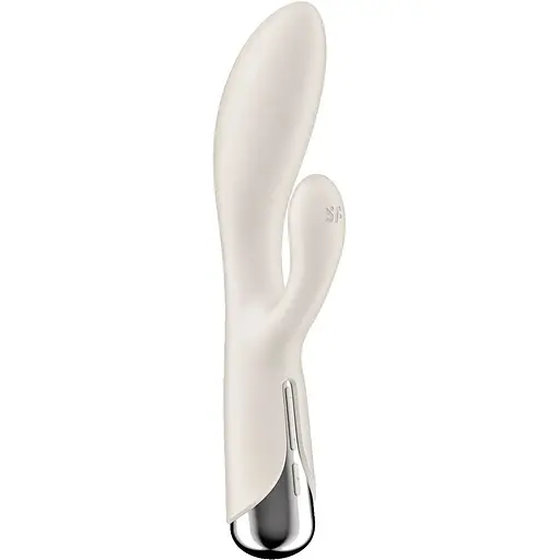 Вібратор-кролик Satisfyer Spinning Rabbit 1 Beige - фото 5