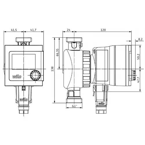 Циркуляционный насос Wilo Star-Z NOVA T (4222650) - фото 4