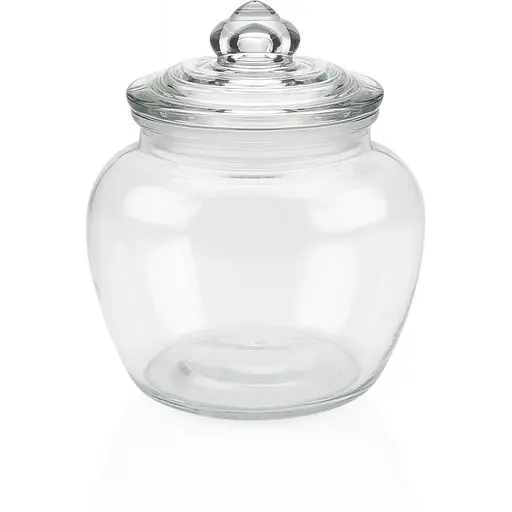 Банка для хранения стеклянная 550 мл (218-4SW/PLAIN)