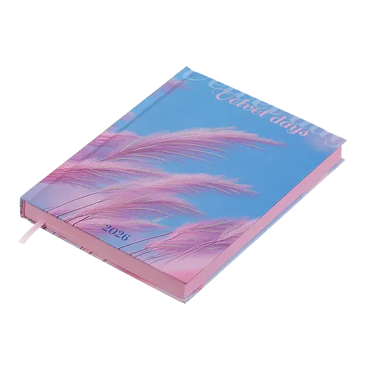Щоденник датований Buromax Only 2026 поліграфічний A5 світло-рожевий (BM.2183-43) - фото 2