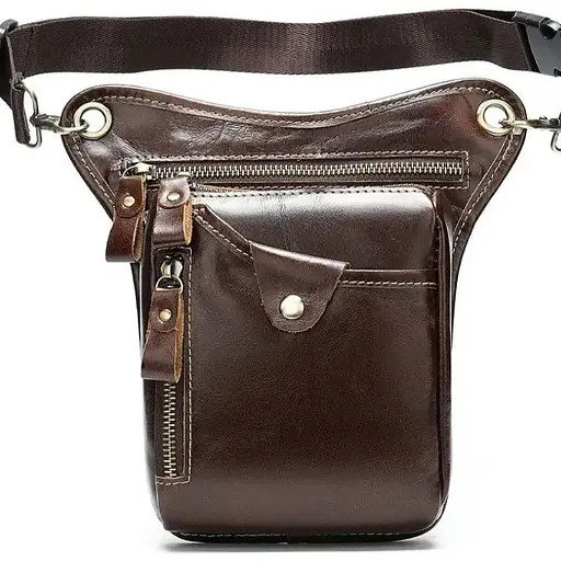 Сумка кобура Bexhill кожаная набедренная 17.5х12х2.5 см sum0028200 - фото 1