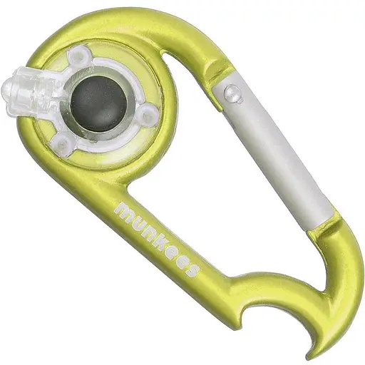 Брелок-карабін Munkees Carabiner Led with Bottle Opener Green (1012-1089-GR)